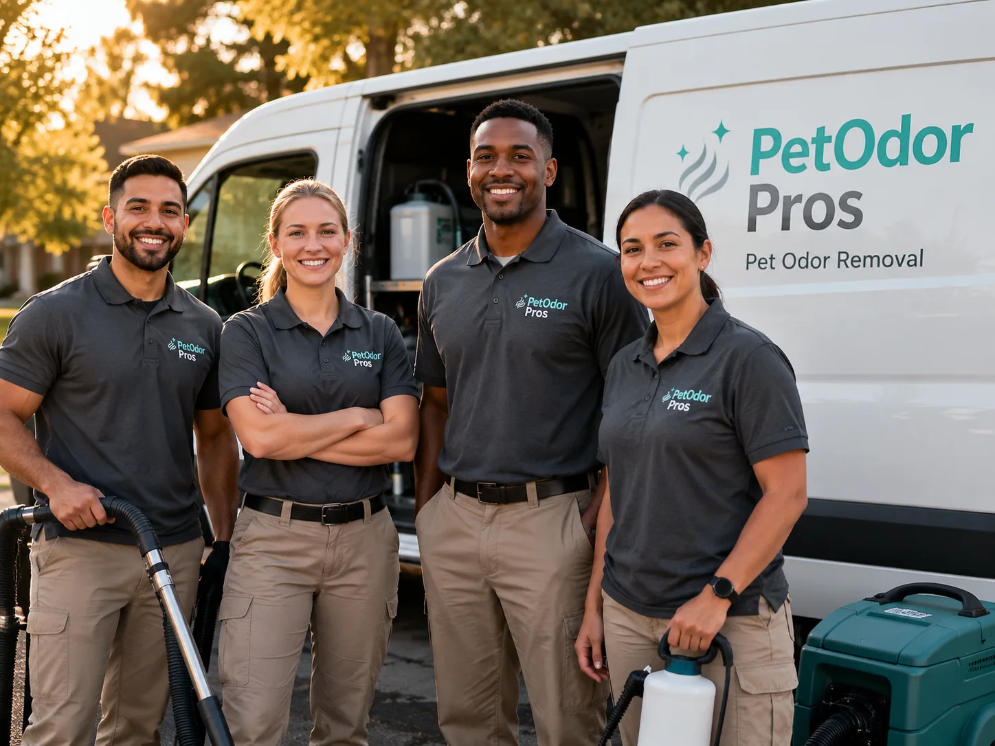 Pet Odor Removal team serving Mantador, ND